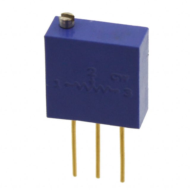 3290W-1-100 TRIMMER 10 OHM 1W PC PIN TOP ADJ