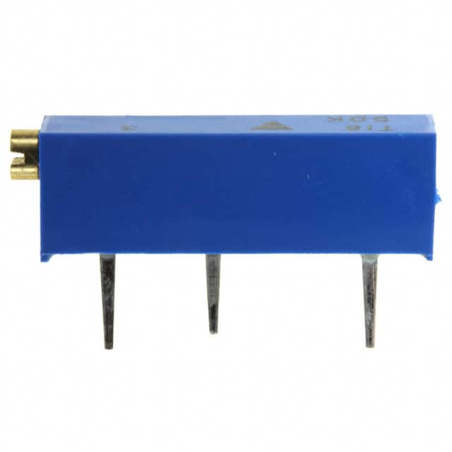 T18503KT10 TRIMMER 50KOHM 0.75W PC PIN SIDE