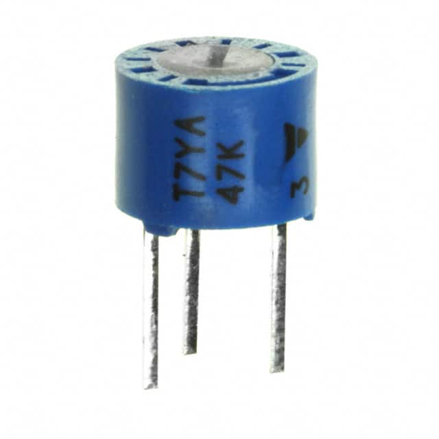 T7YA473MB40 TRIMMER 47K OHM 0.5W PC PIN TOP