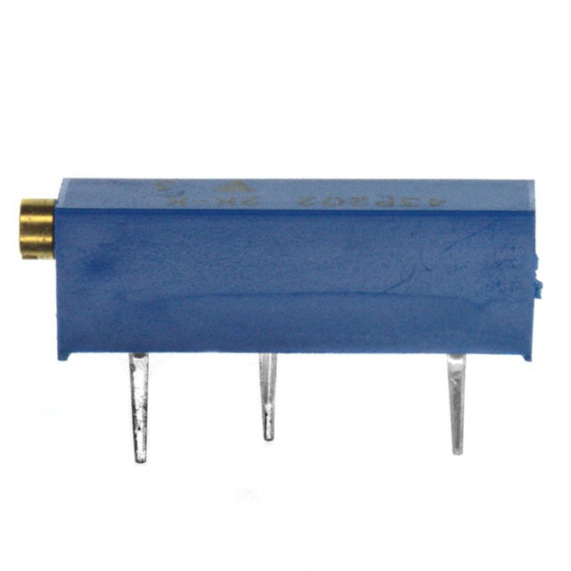 M43P202KB40 TRIMMER 2K OHM 0.75W PC PIN SIDE