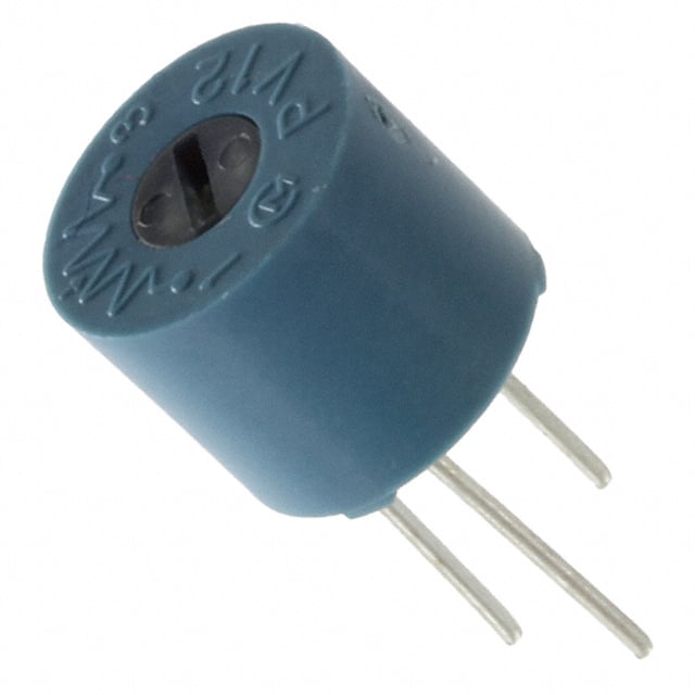 PV12P102A01B00 TRIMMER 1K OHM 0.5W PC PIN TOP