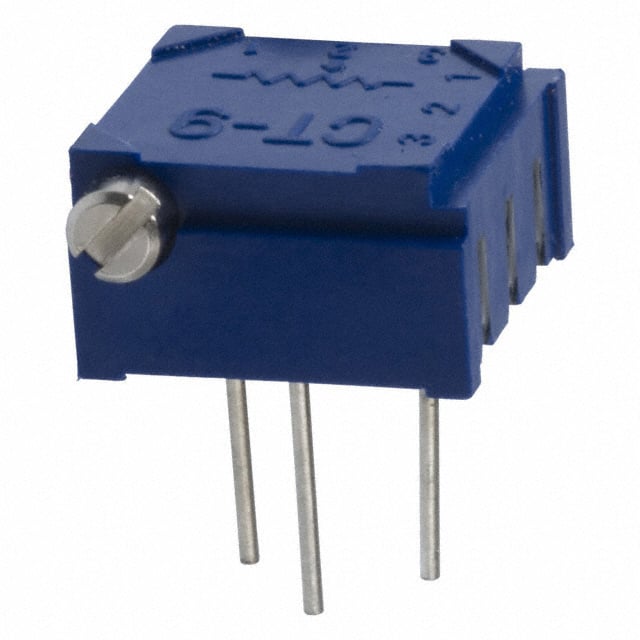 CT-9EP105 TRIMMER 1M OHM 0.5W PC PIN SIDE