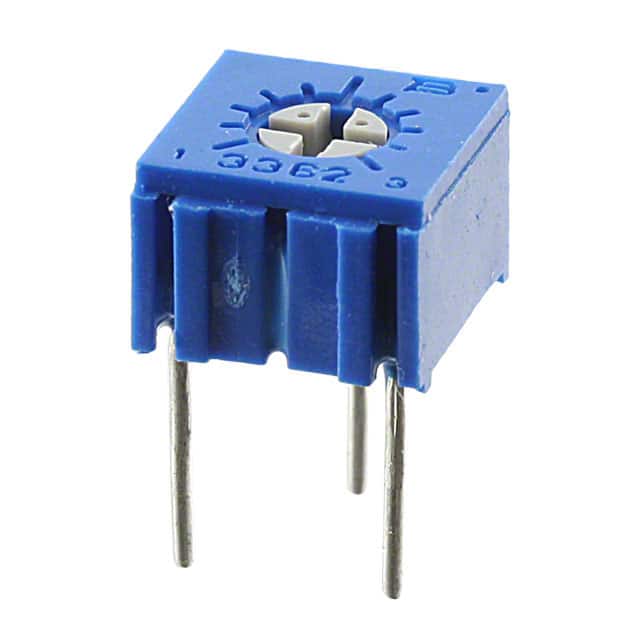 3362F-1-202LF TRIMMER 2K OHM 0.5W PC PIN TOP