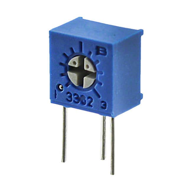 3362S-1-201LF TRIMMER 200 OHM 0.5W PC PIN SIDE