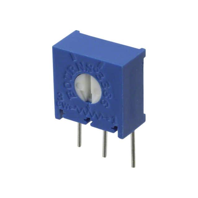 3386B-1-500LF TRIMMER 50 OHM 0.5W PC PIN SIDE