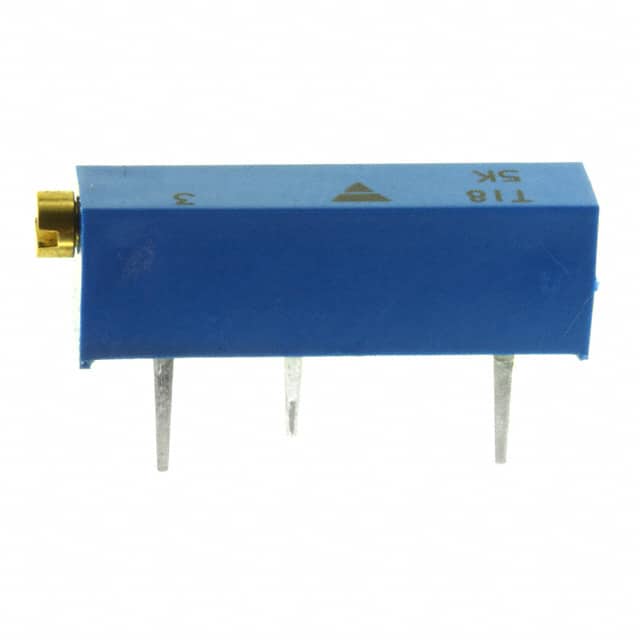 T18502KT10 TRIMMER 5K OHM 0.75W PC PIN SIDE