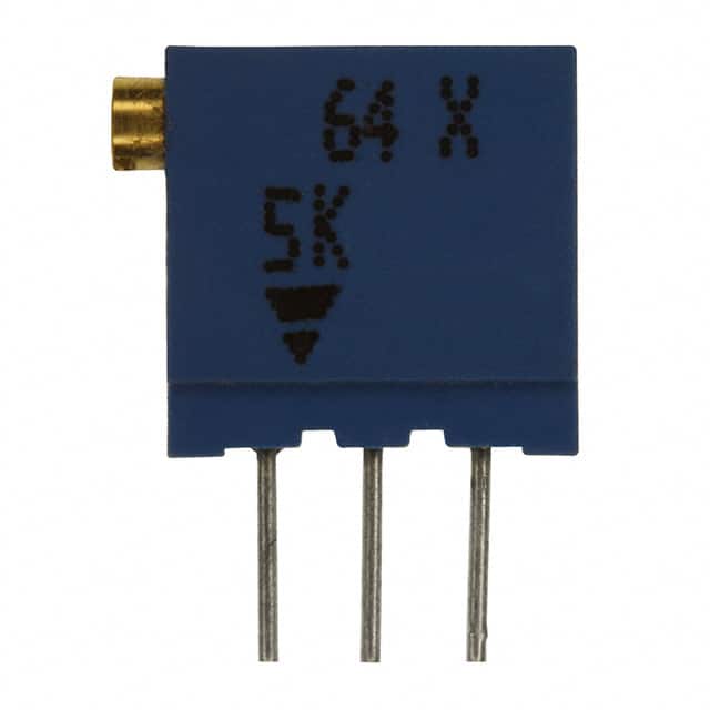 M64X502KB40 TRIMMER 5K OHM 0.5W PC PIN SIDE