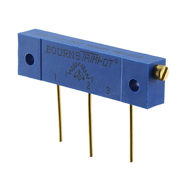3057P-1-501 TRIMMER 500 OHM 1W PC PIN SIDE