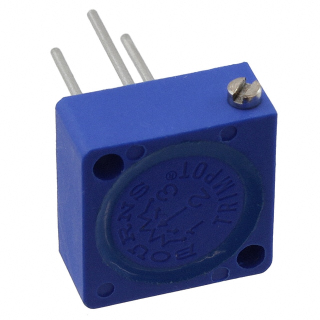 3250P-1-100 TRIMMER 10 OHM 1W PC PIN SIDE