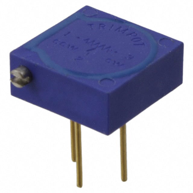 3290P-1-202 TRIMMER 2K OHM 1W PC PIN SIDE
