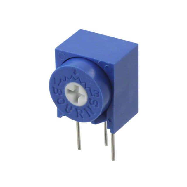 3339S-1-202LF TRIMMER 2K OHM 0.5W PC PIN SIDE
