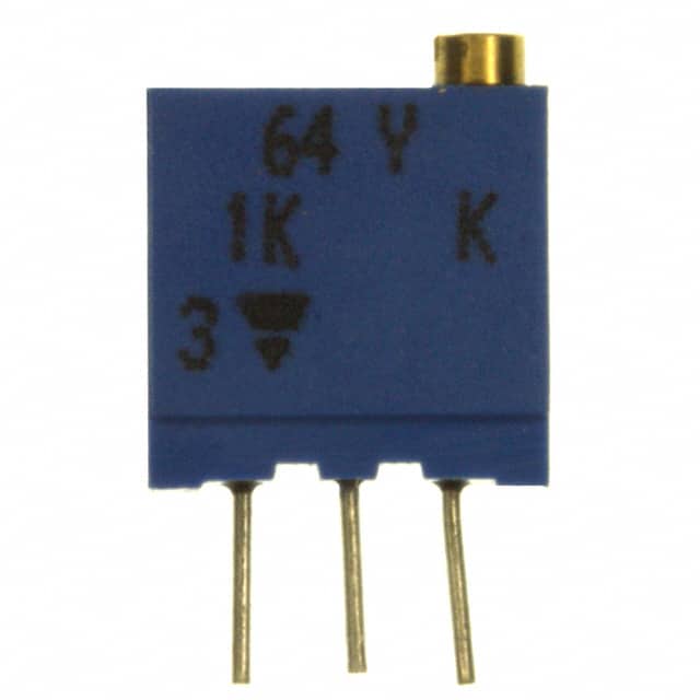 M64Y102KB40 TRIMMER 1K OHM 0.5W PC PIN TOP
