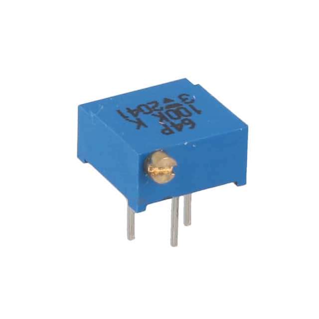 M64P104KB40 TRIMMER 100KOHM 0.5W PC PIN SIDE