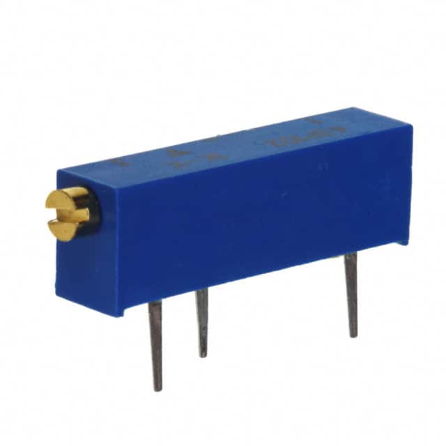M43P102KB40 TRIMMER 1K OHM 0.75W PC PIN SIDE