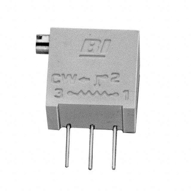 68XR1KLF TRIMMER 1K OHM 0.5W PC PIN SIDE