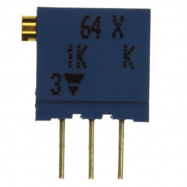 M64X102KB40 TRIMMER 1K OHM 0.5W PC PIN SIDE