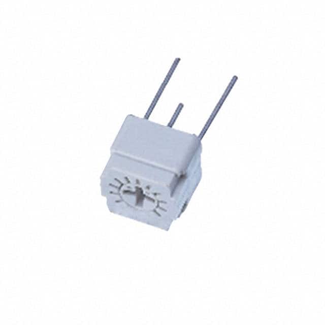 FT-63ETP100 TRIMMER 10 OHM 0.5W PC PIN TOP