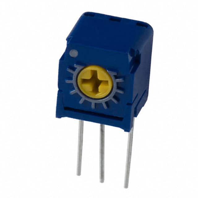 CT-6ETH205 TRIMMER 2M OHM 0.5W PC PIN SIDE