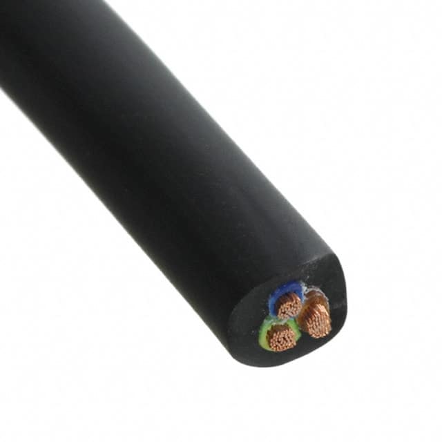 1552400088 CABLE 3COND 19AWG BLACK 1M