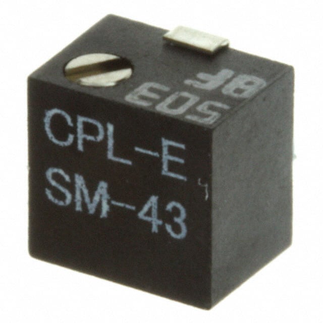 SM-43TA503 TRIMMER 50KOHM 0.25W J LEAD SIDE