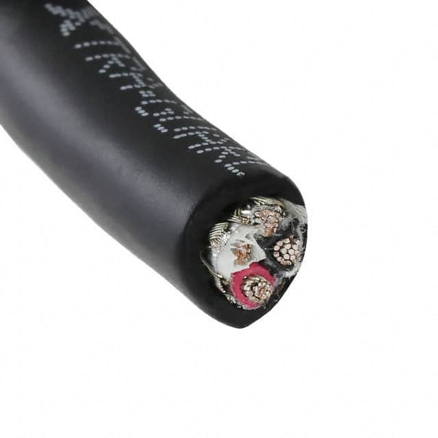 25153 BK199 CABLE 3COND 20AWG BLK SHLD 1000'