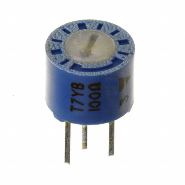 T7YB101MB40 TRIMMER 100 OHM 0.5W PC PIN TOP
