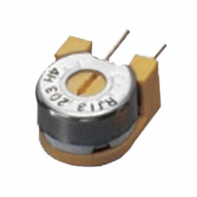 RJ-13S201 TRIMMER 200OHM 0.75W PC PIN SIDE