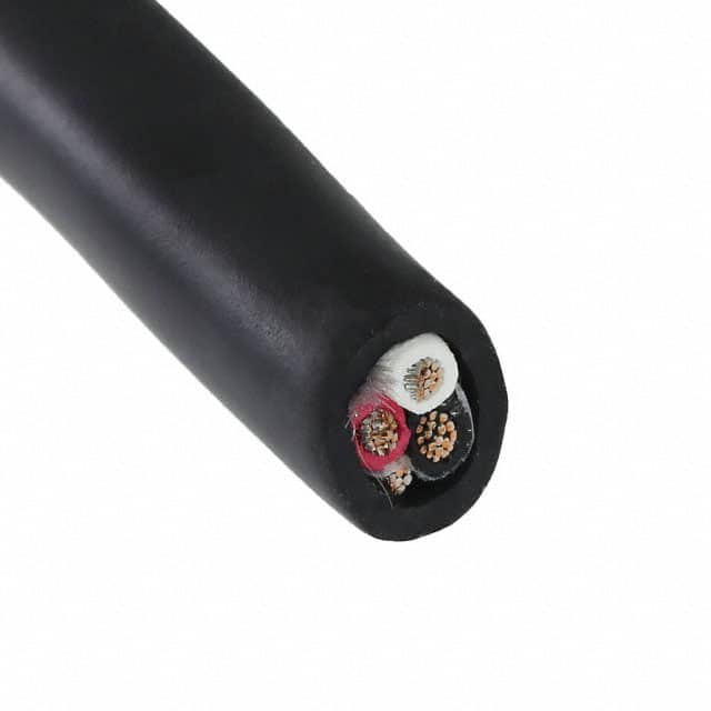 25363 BK199 CABLE 3COND 16AWG BLK SHLD 1000'
