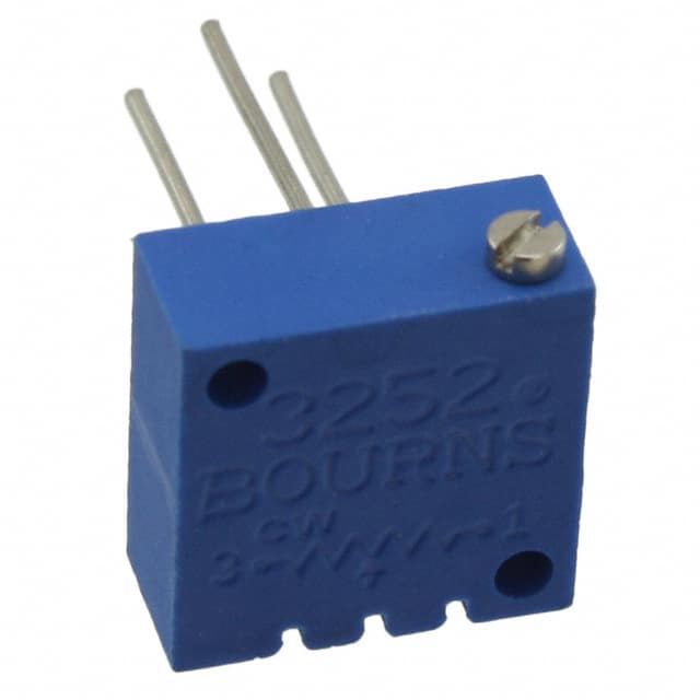 3252P-1-500 TRIMMER 50 OHM 0.75W PC PIN SIDE