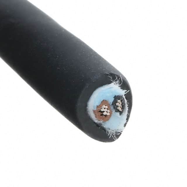 25432 BK199 CABLE 2COND 16AWG BLACK 1000'
