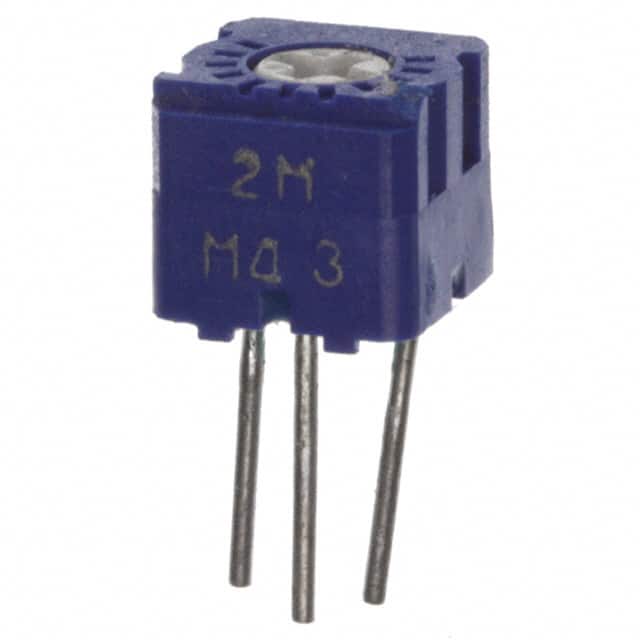 EVM-MSGA01B26 TRIMMER 2M OHM 0.5W PC PIN TOP
