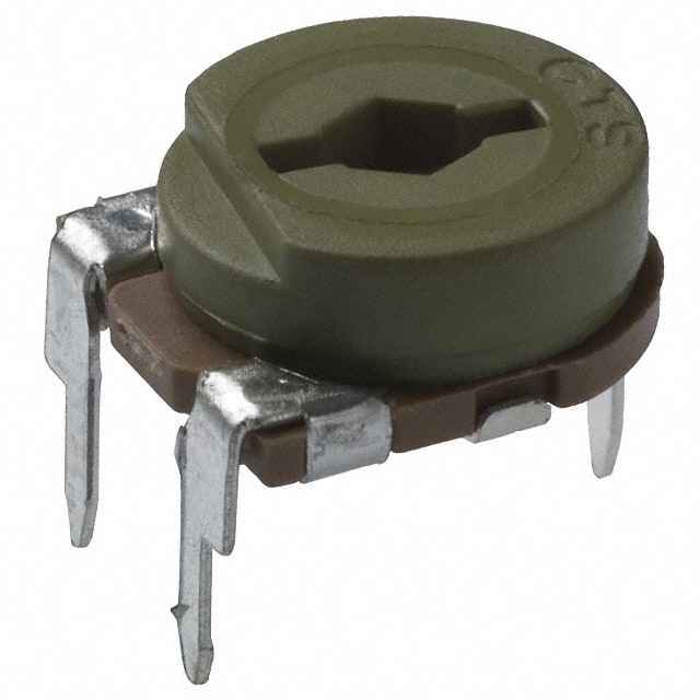 262UR501B TRIMMER 500 OHM 0.15W PC PIN TOP