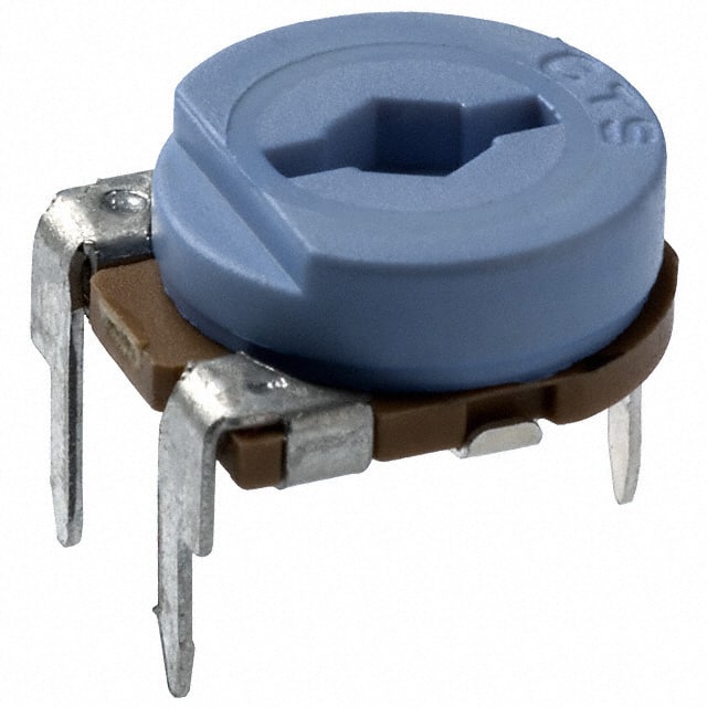 262UR105B TRIMMER 1M OHM 0.15W PC PIN TOP