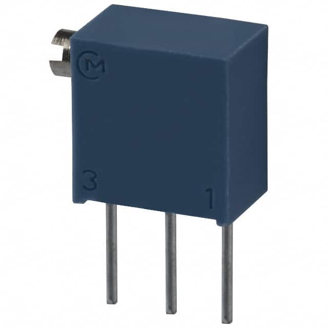 PV37Z105A01B00 TRIMMER 1M OHM 0.25W PC PIN SIDE