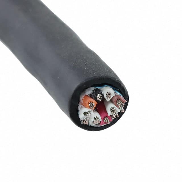 45454 BK199 MULTI-PAIR 8COND 20AWG BLK 1000'