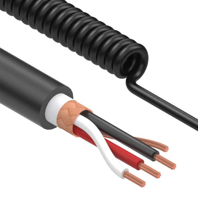 31-00027 CBL COIL SHLD 3C 24AWG 1115MM