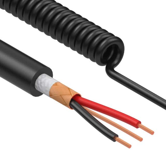 31-00006 CBL COIL SHLD 2C 22AWG 1115MM