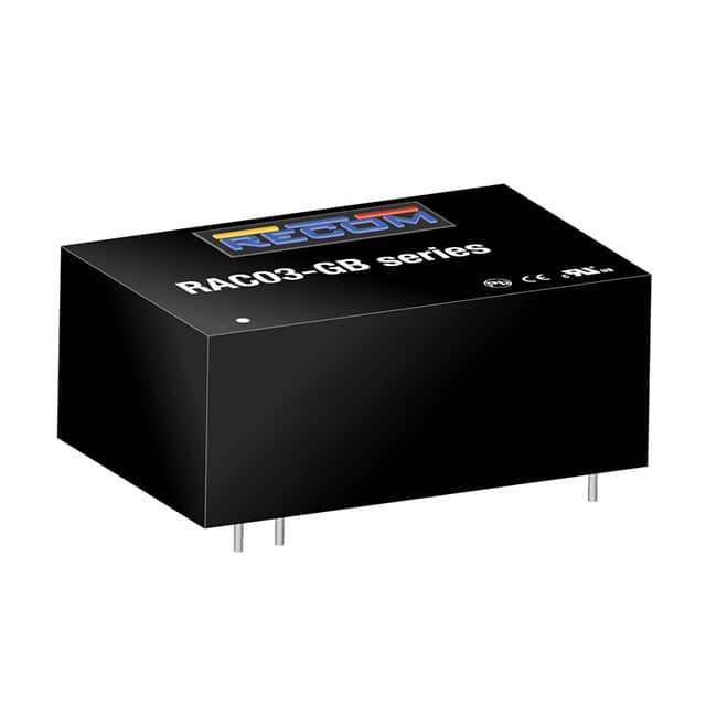 RAC03-05SGB AC/DC CONVERTER 5V 3W