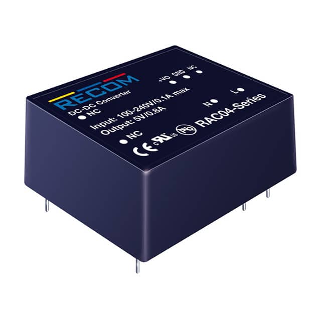 RAC04-05SA/277 AC/DC CONVERTER 5V 4W