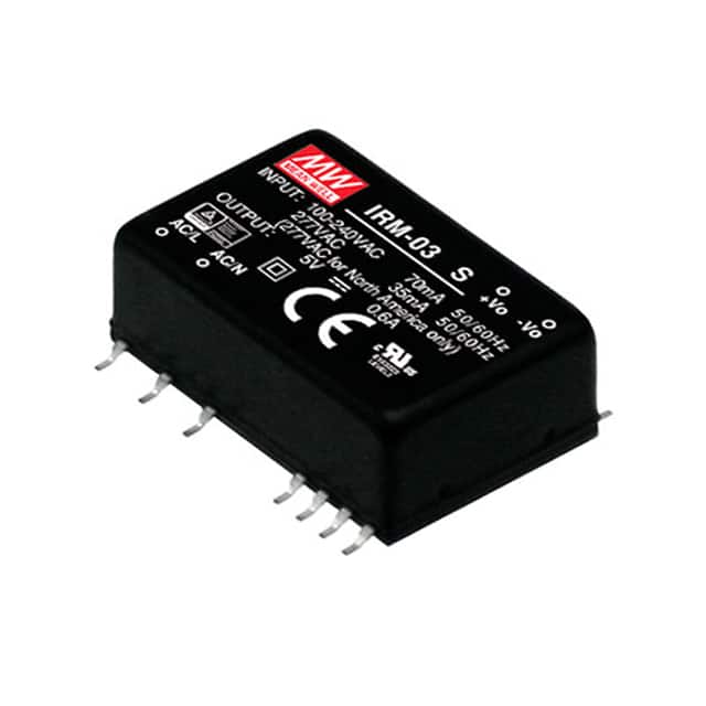 IRM-03-12S AC/DC CONVERTER 12V 3W