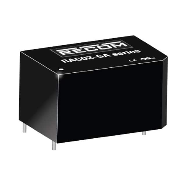 RAC02-3.3SGA AC/DC CONVERTER 3.3V 2W