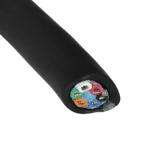 25366 BK199 CABLE 6COND 16AWG BLK SHLD 1000'