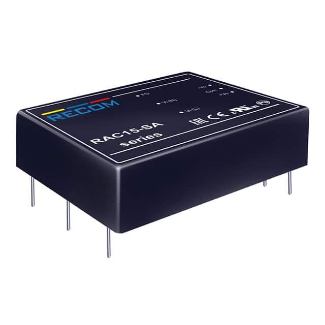 RAC15-15DA AC/DC CONVERTER +/-15V 15W
