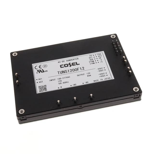 TUNS1200F12 AC/DC CONVERTER 12V 1.008KW