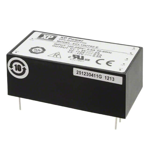 ECL15UT02-E AC/DC CONVERTER 5V +/-12V 15W