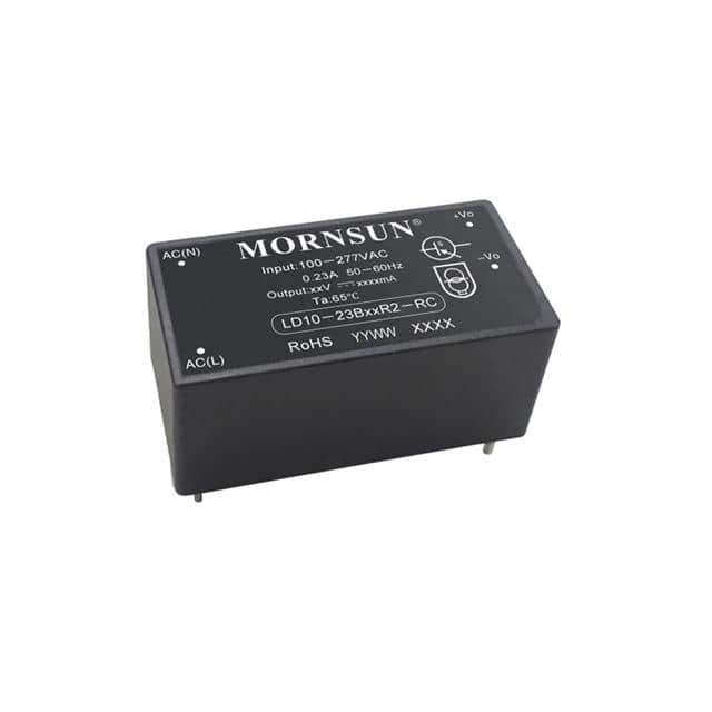 LD10-23B05R2-RC ENCLOSED AC DC CONVERTER 10W 1 O