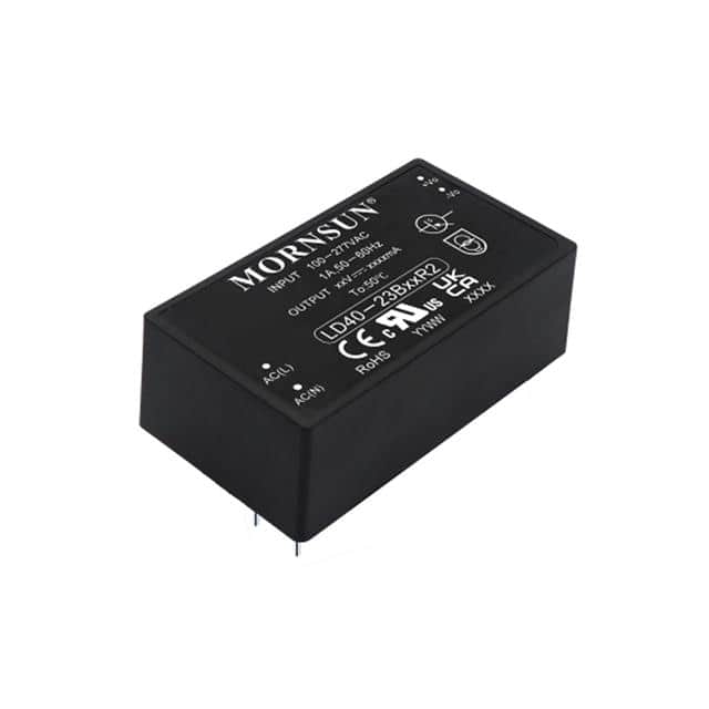 LD40-23B12R2 ENCLOSED AC DC CONVERTER 40W 1 O