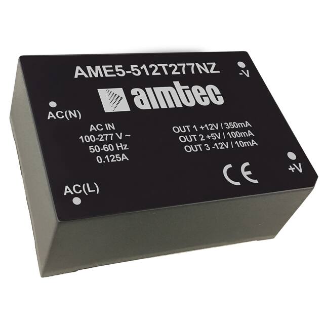 AME5-512T277NZ AC/DC CONVERTER 12V 5V -12V 4.8W