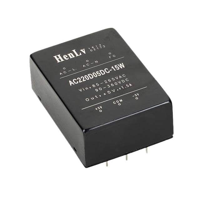 AC220D12DC-15W AC DC CONVERTER  +12V/-12V 15W