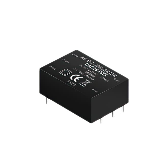 DAC25-5 AC-DC, SINGLE OUTPUT 3K VAC  85%
